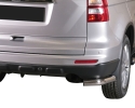 PROTECTOR INFERIOR DE ESQUINAS TRASERAS EN TUBO INOX Ø63MM PARA HONDA CR-V 2007-2012 (SOLO 2010-)