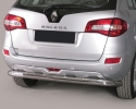 PROTECTOR DE PARAGOLPES TRASERO EN TUBO INOX Ø76MM (COMPLETO) PARA RENAULT KOLEOS 2008-2015
