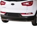 PROTETOR DE PÁRA-CHOQUES TRASEIRO EM TUBO DE AÇO INOXIDÁVEL Ø76MM PARA KIA SPORTAGE 2010-2015