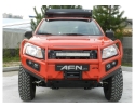 AFN | PARACHOQUES FRONTAL CON BASE DE CABRESTANTE CON FAROS INTEGRADOS. VERSIÓN ÁFRICA PARA ISUZU D-MAX 2012-2020 (SOLO 201...