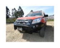 AFN | PARACHOQUES FRONTAL CON BASE DE CABRESTANTE CON FAROS INTEGRADOS PARA ISUZU D-MAX 2012-2020 (SOLO 2012-2017)