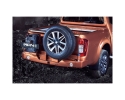 AFN | PARACHOQUES TRASERO CON DOBLE SOPORTE DE RUEDA Y BIDON PARA NISSAN NP300 NAVARA D23 2016-