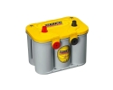 BATERIA OPTIMA AMARELA YTU-4.2 55AH. 12V. (TERMINAL + ESQUERDO + ADICIONAL)