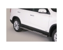 DIREÇÕES EM TUBO DE AÇO INOX, SEÇÃO OVAL, COM PASSOS. TIPO DSP PARA KIA SORENTO 2002-2006