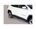 DIREÇÕES EM TUBO DE AÇO INOX, SEÇÃO OVAL, COM PASSOS. TIPO DSP PARA JEEP COMPASS 2006-2011