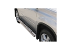 DIREÇÕES EM TUBO DE AÇO INOX, SEÇÃO OVAL, COM PASSOS. TIPO DSP PARA NISSAN X-TRAIL 2007-2010
