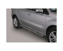 DIREÇÕES EM TUBO DE AÇO INOX, SEÇÃO OVAL, COM PASSOS. TIPO DSP PARA RENAULT KOLEOS 2008-2015