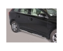 DIREÇÕES EM TUBO DE AÇO INOX, SEÇÃO OVAL, COM PASSOS. TIPO DSP PARA VOLVO XC60 2008-2017