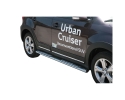 DIREÇÕES EM TUBO DE AÇO INOX, SEÇÃO OVAL, COM PASSOS. TIPO DSP PARA TOYOTA URBANCRUISER 2009-