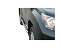 DIREÇÕES EM TUBO DE AÇO INOX, SEÇÃO OVAL, COM PASSOS. TIPO DSP PARA TOYOTA LANDCRUISER J150 2009- (5 PORTAS)