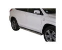 DIREÇÕES EM TUBO DE AÇO INOX, SEÇÃO OVAL, COM PASSOS. TIPO DSP PARA TOYOTA RAV4 2010-2013
