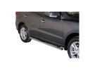 DIREÇÕES EM TUBO DE AÇO INOX, SEÇÃO OVAL, COM PASSOS. TIPO DSP PARA HYUNDAI SANTA FE 2010-2012