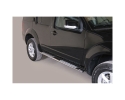 DIREÇÕES EM TUBO DE AÇO INOX, SEÇÃO OVAL, COM PASSOS. TIPO DSP PARA NISSAN PATHFINDER 2005-2014 (SOMENTE 2010-)