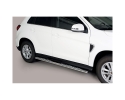 DIREÇÕES EM TUBO DE AÇO INOX, SEÇÃO OVAL, COM PASSOS. TIPO DSP PARA MITSUBISHI ASX 2010-