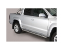 DIREÇÕES EM TUBO DE AÇO INOX, SEÇÃO OVAL, COM PASSOS. TIPO DSP PARA VOLKSWAGEN AMAROK 2010-2022