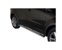 DIREÇÕES EM TUBO DE AÇO INOX, SEÇÃO OVAL, COM PASSOS. TIPO DSP PARA KGM-SSANGYONG KORANDO 2010-