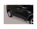 DIREÇÕES EM TUBO DE AÇO INOX, SEÇÃO OVAL, COM PASSOS. TIPO DSP PARA CHEVROLET CAPTIVA 2011-