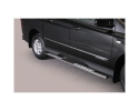 DIREÇÕES EM TUBO DE AÇO INOX, SEÇÃO OVAL, COM PASSOS. TIPO DSP PARA KGM-SSANGYONG ACTYON SPORTS 2012-
