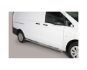 DIREÇÕES EM TUBO DE AÇO INOX, SEÇÃO OVAL, COM PASSOS. TIPO DSP (VITO; L1 E L2 COMPACTO / CORPO LONGO) PARA MERCEDES-BENZ...