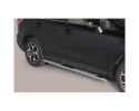DIREÇÕES EM TUBO DE AÇO INOX, SEÇÃO OVAL, COM PASSOS. TIPO DSP PARA SUBARU FORESTER 2013-2018