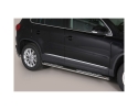 DIREÇÕES EM TUBO DE AÇO INOX, SEÇÃO OVAL, COM PASSOS. TIPO DSP PARA VOLKSWAGEN TIGUAN 2011-2016