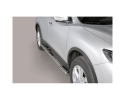 DIREÇÕES EM TUBO DE AÇO INOX, SEÇÃO OVAL, COM PASSOS. TIPO DSP PARA NISSAN X-TRAIL 2014-2022