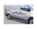 DIREÇÕES EM TUBO DE AÇO INOX, SEÇÃO OVAL, COM PASSOS. TIPO DSP PARA RENAULT TRAFIC 2014-
