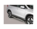 DIREÇÕES EM TUBO DE AÇO INOX, SEÇÃO OVAL, COM PASSOS. TIPO DSP PARA HONDA CR-V 2016-2018