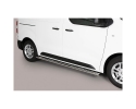 DIREÇÕES EM TUBO DE AÇO INOX, SEÇÃO OVAL, COM PASSOS. TIPO DSP (SOMENTE SWB, CORPO CURTO)