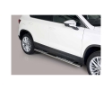 DIREÇÕES EM TUBO DE AÇO INOX, SEÇÃO OVAL, COM PASSOS. TIPO DSP PARA SEAT ATECA 2017-