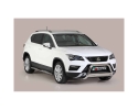 DIREÇÕES EM TUBO DE AÇO INOX, SEÇÃO OVAL, COM PASSOS. TIPO DSP PARA SEAT ATECA 2017-