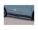 DIREÇÕES EM TUBO DE AÇO INOX, SEÇÃO OVAL, COM PASSOS. TIPO DSP PARA SUZUKI VITARA 2015- (SOMENTE 2019-)