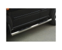 PASSOS EM TUBO DE AÇO INOXIDÁVEL Ø76MM, COM PASSOS PARA NISSAN TERRANO II 1996-2006 (APENAS 2002-2007; 5 PORTAS)