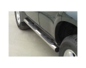 PASSOS EM TUBO DE AÇO INOXIDÁVEL Ø76MM, COM PASSOS PARA TOYOTA LANDCRUISER J120 2003-2009 (5 PORTAS)