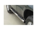 PASSOS EM TUBO DE AÇO INOXIDÁVEL Ø76MM, COM PASSOS PARA TOYOTA LANDCRUISER J120 2003-2009 (3 PORTAS)