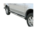 ESTRIBOS EN TUBO INOX Ø76MM, CON PISANTES PARA ISUZU D-MAX/RODEO 2002-2012 (SOLO 2002-2007; DOBLE CABINA)