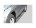 ESTRIBOS EN TUBO INOX Ø76MM, CON PISANTES PARA SUZUKI GRAND VITARA 2005-2008 (5 PUERTAS)