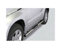 ESTRIBOS EN TUBO INOX Ø76MM, CON PISANTES PARA SUZUKI GRAND VITARA 2005-2008 (3 PUERTAS)