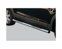PASSOS EM TUBO DE AÇO INOXIDÁVEL Ø76MM, COM PASSOS PARA CHEVROLET CAPTIVA 2006-2010