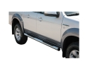 PASSOS EM TUBO DE AÇO INOXIDÁVEL Ø76MM, COM PASSOS PARA FORD RANGER 2006-2012 (CABINE DUPLA; SOMENTE 2006-2009)