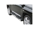 PASSOS EM TUBO DE AÇO INOXIDÁVEL Ø76MM, COM PASSOS PARA JEEP COMPASS 2006-2011