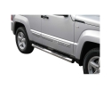 PASSOS EM TUBO DE AÇO INOXIDÁVEL Ø76MM, COM PASSOS PARA JEEP CHEROKEE KK 2008-2014