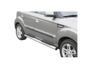 PASSOS EM TUBO DE AÇO INOXIDÁVEL Ø76MM, COM PASSOS PARA KIA SOUL 2009-2014