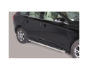 PASSOS EM TUBO DE AÇO INOXIDÁVEL Ø76MM, COM PASSOS PARA VOLVO XC60 2008-2017