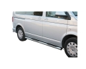 PASSOS EM TUBO DE AÇO INOXIDÁVEL Ø76MM, COM PASSOS PARA VOLKSWAGEN TRANSPORTER T5 2003-2015 (SÓ 2010-)