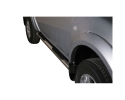 PASSOS EM TUBO DE AÇO INOXIDÁVEL Ø76MM, COM PASSOS PARA MITSUBISHI L200 TRITON 2010-2015 (CABINA DUPLA)
