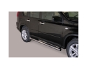 PASSOS EM TUBO DE AÇO INOXIDÁVEL Ø76MM, COM PASSOS PARA NISSAN X-TRAIL 2010-2014