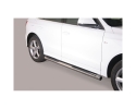 PASSOS EM TUBO DE AÇO INOXIDÁVEL Ø76MM, COM PASSOS PARA AUDI Q5 2008-2017