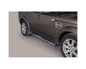 PASSOS EM TUBO DE AÇO INOXIDÁVEL Ø76MM, COM PASSOS PARA LAND-ROVER DISCOVERY III E IV 2004-2016 (SOMENTE DISCOVERY IV)