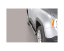 PASSOS EM TUBO DE AÇO INOXIDÁVEL Ø76MM, COM PASSOS PARA JEEP RENEGADE 2014-